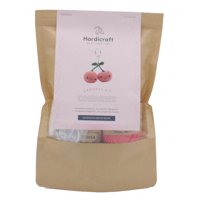 HARDICRAFT-HC-40MB007-8717953242747 HARDICRAFT Häkelset HC-40MB007 Schlüsselanhänger Kirschen – Hochwertig & günstig bei ShopDeca