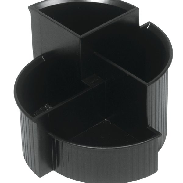 HELIT Stifteköcher H6390695 4 Fächer 14x10x14cm PP sz.