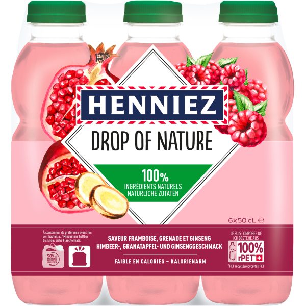 HENNIEZ Drop of Nature Apfel 12557284 50 cl, 6 Stk.