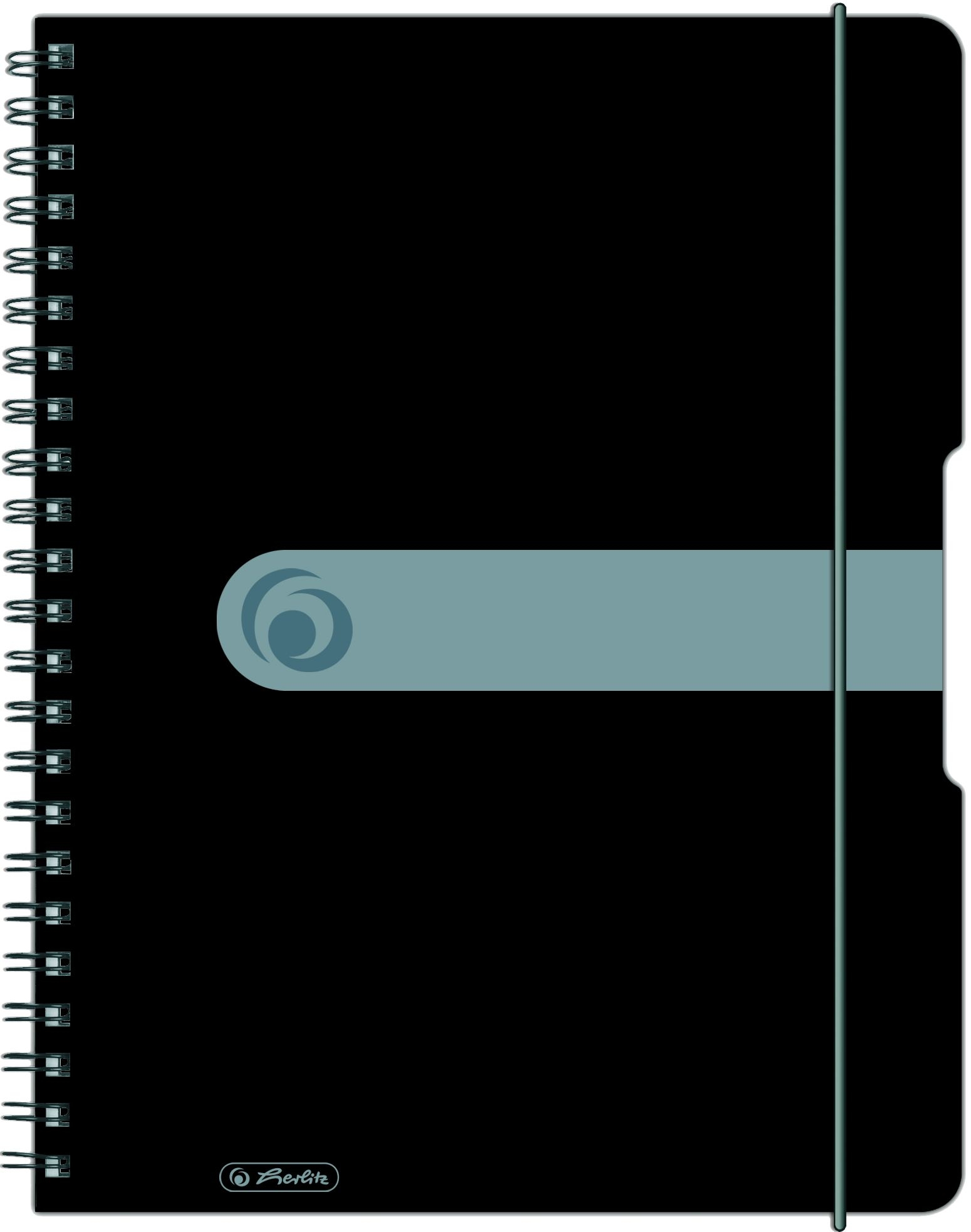 HERLITZ-11293073-4008110464435 HERLITZ Collegeblock A4 11293073 Easy orga 5mm kar. schwarz – Hochwertig & günstig bei ShopDeca