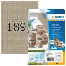 HERMA Etiketten 25,4 x 10 mm 10750 aus Silphie-Papier 3780 Stück