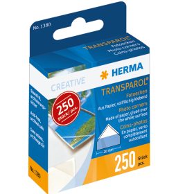 HERMA Fotoecken Transparol 1380 selbstklebend 250 Stück