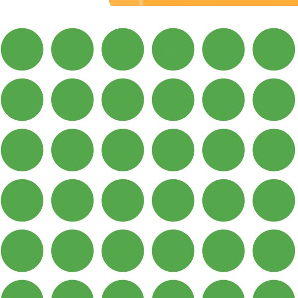 HERMA Markierungspunkte 12mm 1855 dunkelgrün 240 Stück