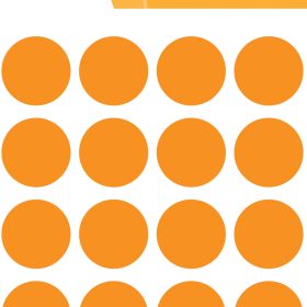 HERMA Etiketten rund 19mm 1874 leuchtorange 100 Stück