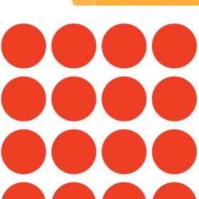HERMA Etiketten rund 19mm 1876 leuchtrot 100 Stück
