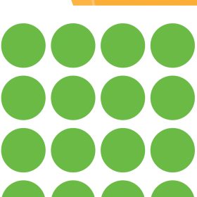 HERMA Etiketten rund 19mm 1878 leuchtgrün 100 Stück