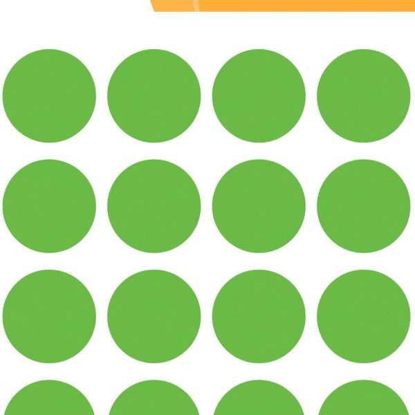 HERMA Etiketten rund 19mm 1878 leuchtgrün 100 Stück