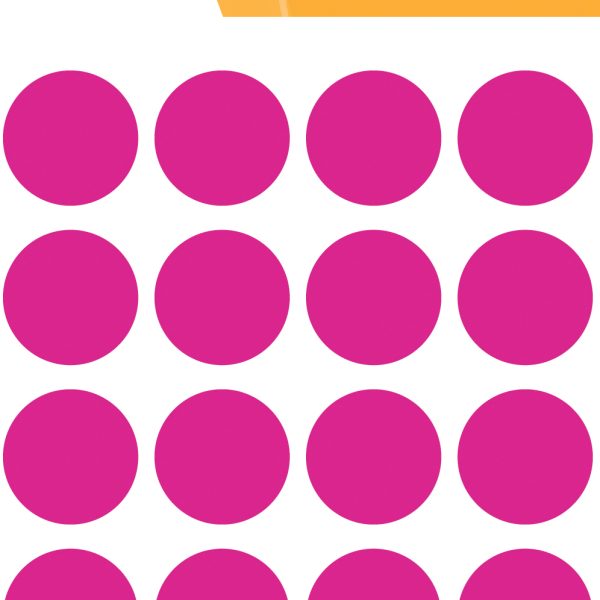 HERMA Etiketten rund 19mm 1886 pink 100 Stück