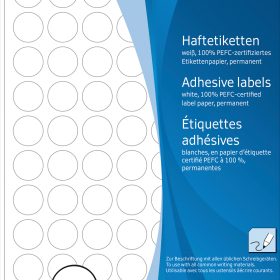HERMA Etiketten rund 13mm 2230 weiss 2464 Stück