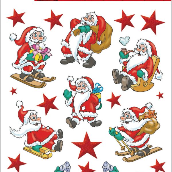 HERMA Sticker Weihnachten 3219 bunt 63 Stück/3 Blatt