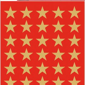 HERMA Sticker Sterne 13mm 3412 gold 120 Stück/3 Blatt