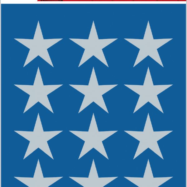 HERMA Sticker Sterne 22mm 3419 silber 45 Stück/3 Blatt