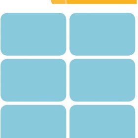 HERMA Etiketten 25×40mm 3693 blau 40 Stück