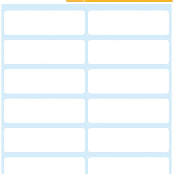 HERMA Etiketten 13x40mm 3739 weiss 112 Stück