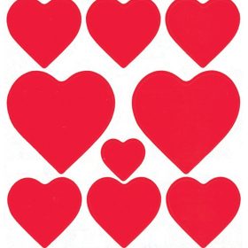 HERMA Etiketten Decor 80x120mm 3827 rot 3 Stück