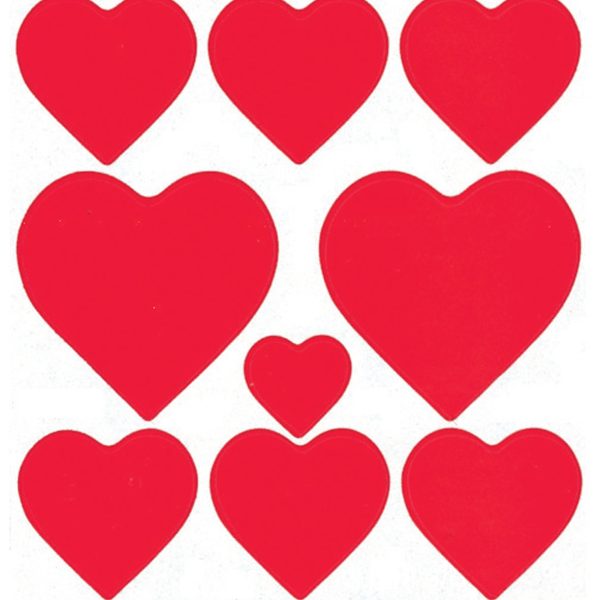 HERMA Etiketten Decor 80x120mm 3827 rot 3 Stück