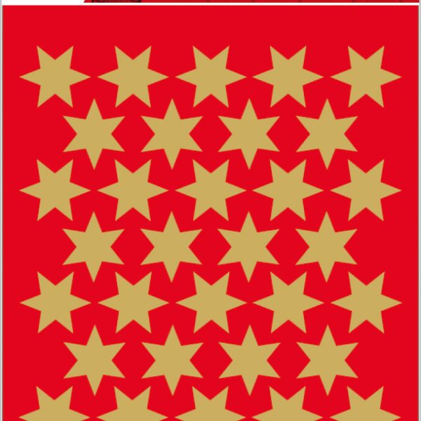 HERMA Sticker Sterne 14mm 3903 gold 195 Stück/3 Blatt