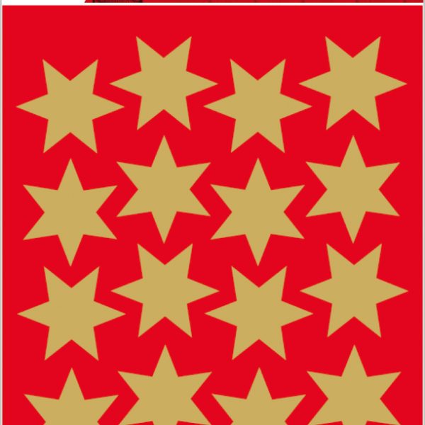 HERMA Sticker Sterne 21mm 3905 gold 60 Stück/3 Blatt