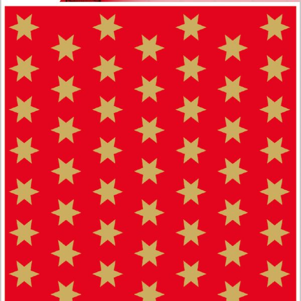 HERMA Sticker Sterne 8mm 4054 gold 201 Stück/3 Blatt