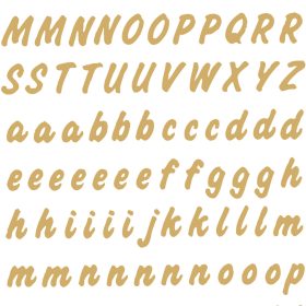 HERMA Folie 8mm 4152 A-Z/a-z, gold 2 Stück