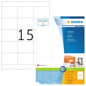 HERMA Etiketten Premium 70×50,8mm 4618 weiss 3000 Stück