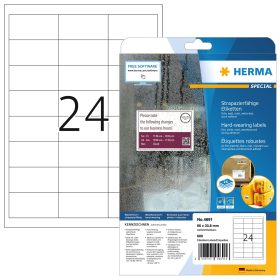HERMA Etiketten Special 66×33,8mm 4691 weiss 600 Stück