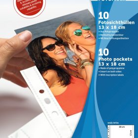 HERMA Fotophan Sichtmappen 13x18cm 7587 4 Stück/10 Blatt