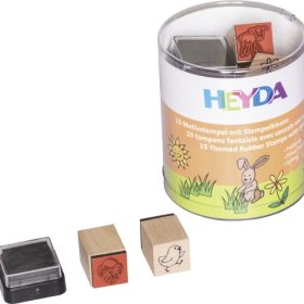 HEYDA Stempel-Dose Frühling 204888484 15 Stück