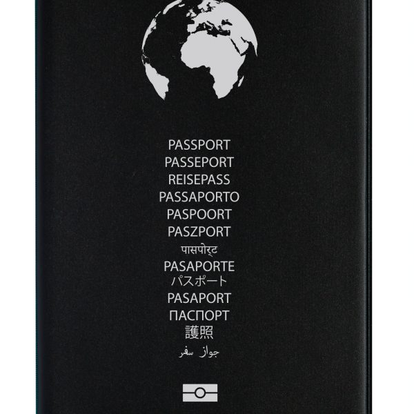 HIDENTITY Reisepasshüllen 0330-07 schwarz