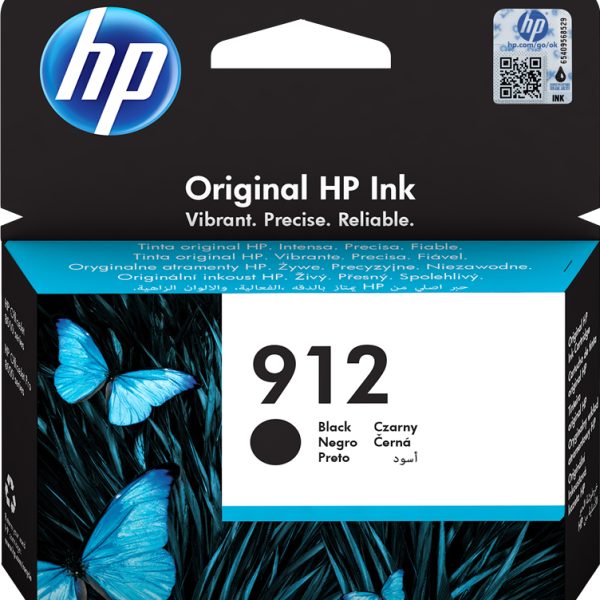 HP Tintenpatrone 912 schwarz 3YL80AE OfficeJet 8010/8020 250 S.