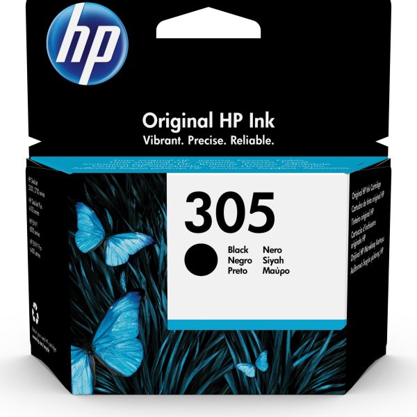 HP Tintenpatrone 305 schwarz 3YM61AE DeskJet 2300/2700 120 Seiten