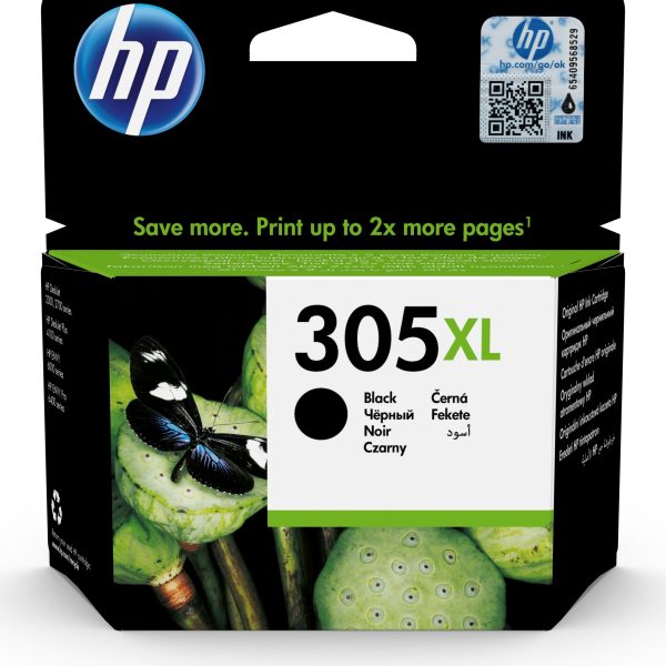 HP Tintenpatrone 305XL schwarz 3YM62AE DeskJet 2300/2700 240 Seiten