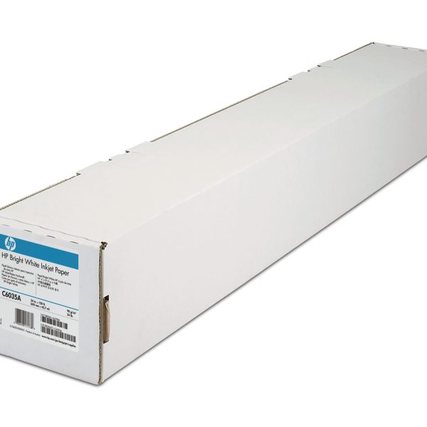HP Bright White Paper 90g 45.7m C6035A DesignJet 650C 24 Zoll