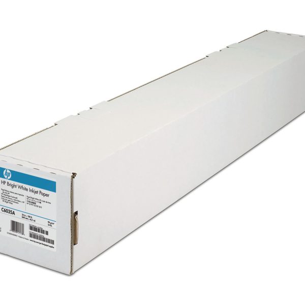 HP Bright White Paper 90g 45.7m C6036A DesignJet 5500 36 Zoll
