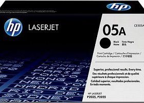 HP Toner-Modul 05A schwarz CE505D LaserJet P2035/55 2 Stück