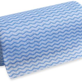 HYGOCLEAN Reinigungstuch 20x40cm 930 blau, weiss 1 Rolle/50 Blatt