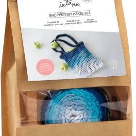 I AM CREATIVE Shopper DIY Häkel Set 1000-1086 blau