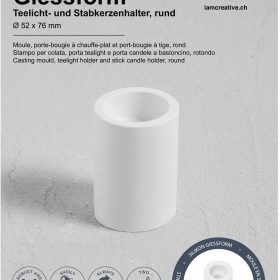I AM CREATIVE Silikon Giessform 1704.09 Kerzenhalter