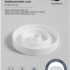I AM CREATIVE Silikon Giessform 1704.16 Kerzenhalter