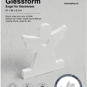 I AM CREATIVE Silikon Giessform 1704.35 Engel für Steckleiste