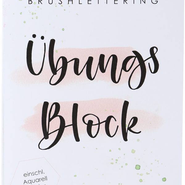 I AM CREATIVE Brushlettering 215601 Übungsblock A5