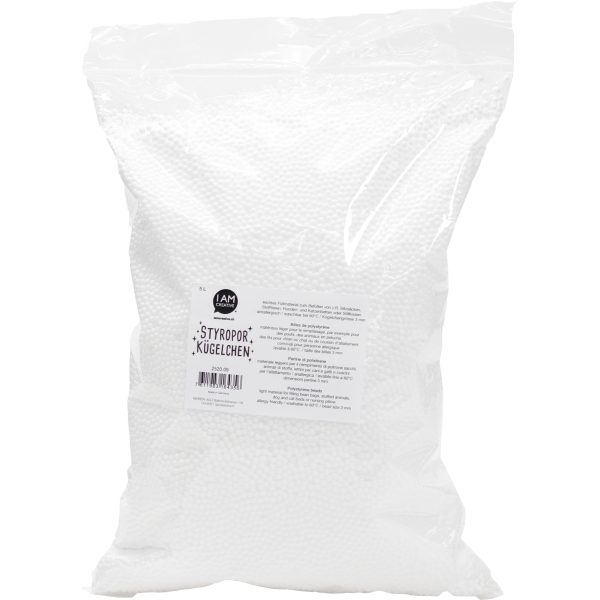 I AM CREATIVE Styroporkügelchen 5lt 2520.09 weiss, 3mm