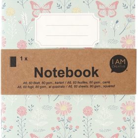 I AM CREATIVE Notizbuch A6 4005.42 grün 60 Seiten