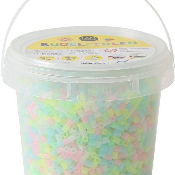 I AM CREATIVE Bügelperlen 4012.25 Nachleuchtend 5000 Stück
