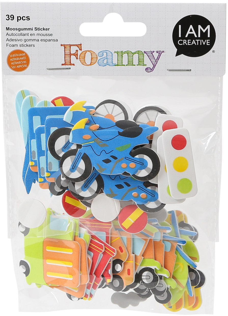 I-AM-CREATIVE-4019.48-7611983193110 I AM CREATIVE Foamy 4019.48 Transport I, 39 Stück – Hochwertig & günstig bei ShopDeca