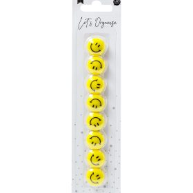 I AM CREATIVE Magnet Smilies Let`s Organize 4035.65 20mm 8 Stück