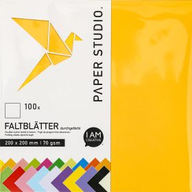I AM CREATIVE Faltblätter 4077.12 20x20cm, 100 Stück