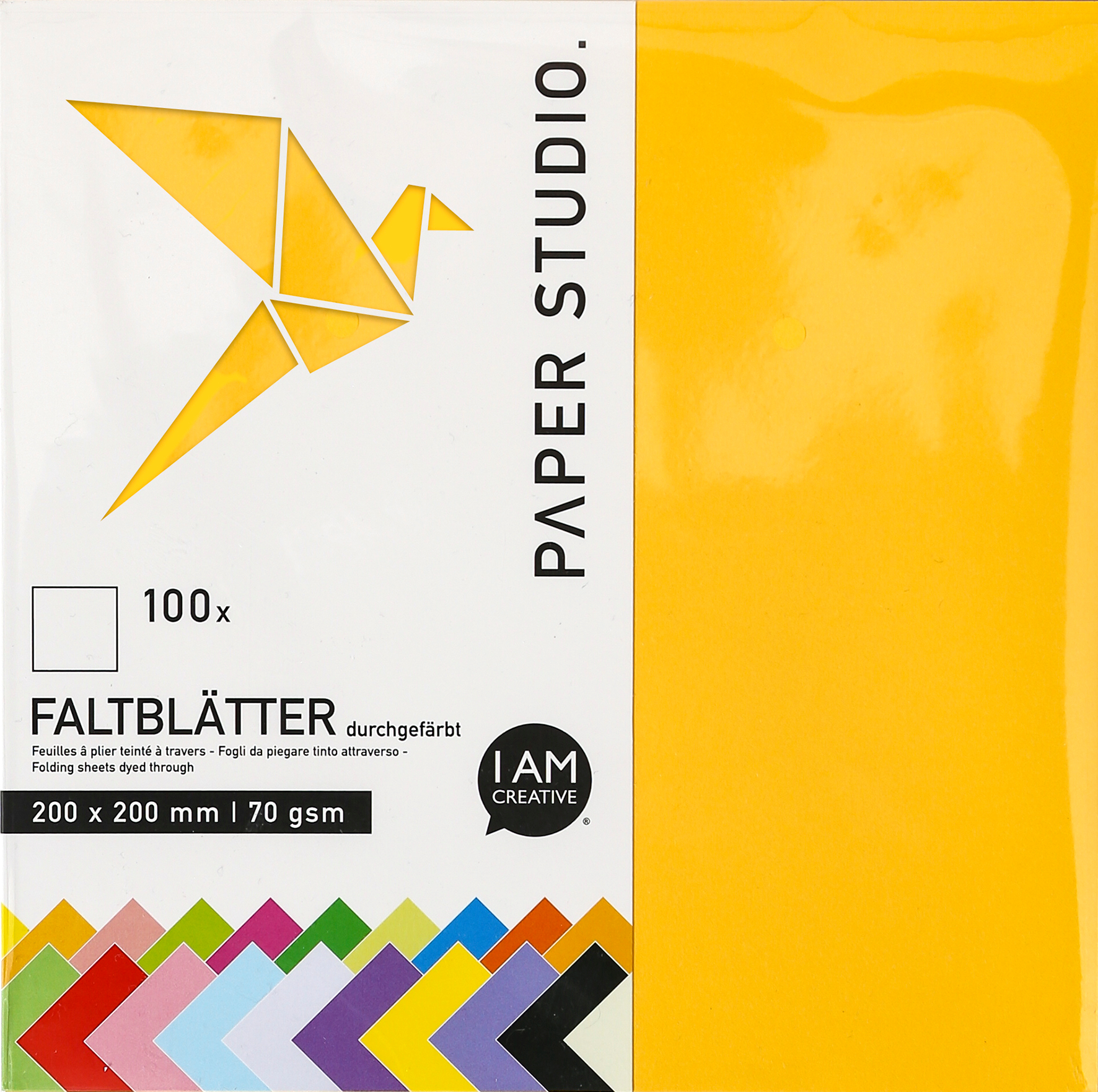 I-AM-CREATIVE-4077.12-7611983205356 I AM CREATIVE Faltblätter 4077.12 20x20cm, 100 Stück – Hochwertig & günstig bei ShopDeca
