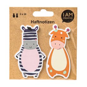 I AM CREATIVE Sticky Notes 4086.86 Zoo 60 Blatt