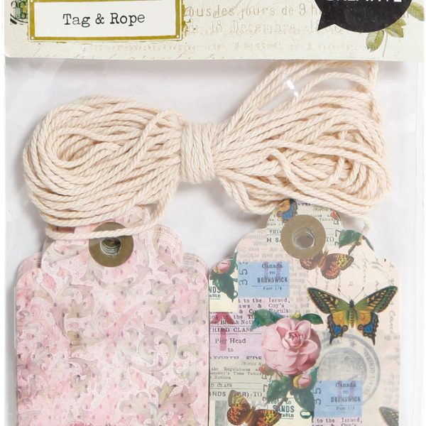 I AM CREATIVE Geschenkanhänger 4087.09 Set Romantik, 20 Stück